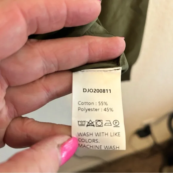 NWT Marigold Kiss Olive Embroidered Jacket XL - Picture 6 of 6